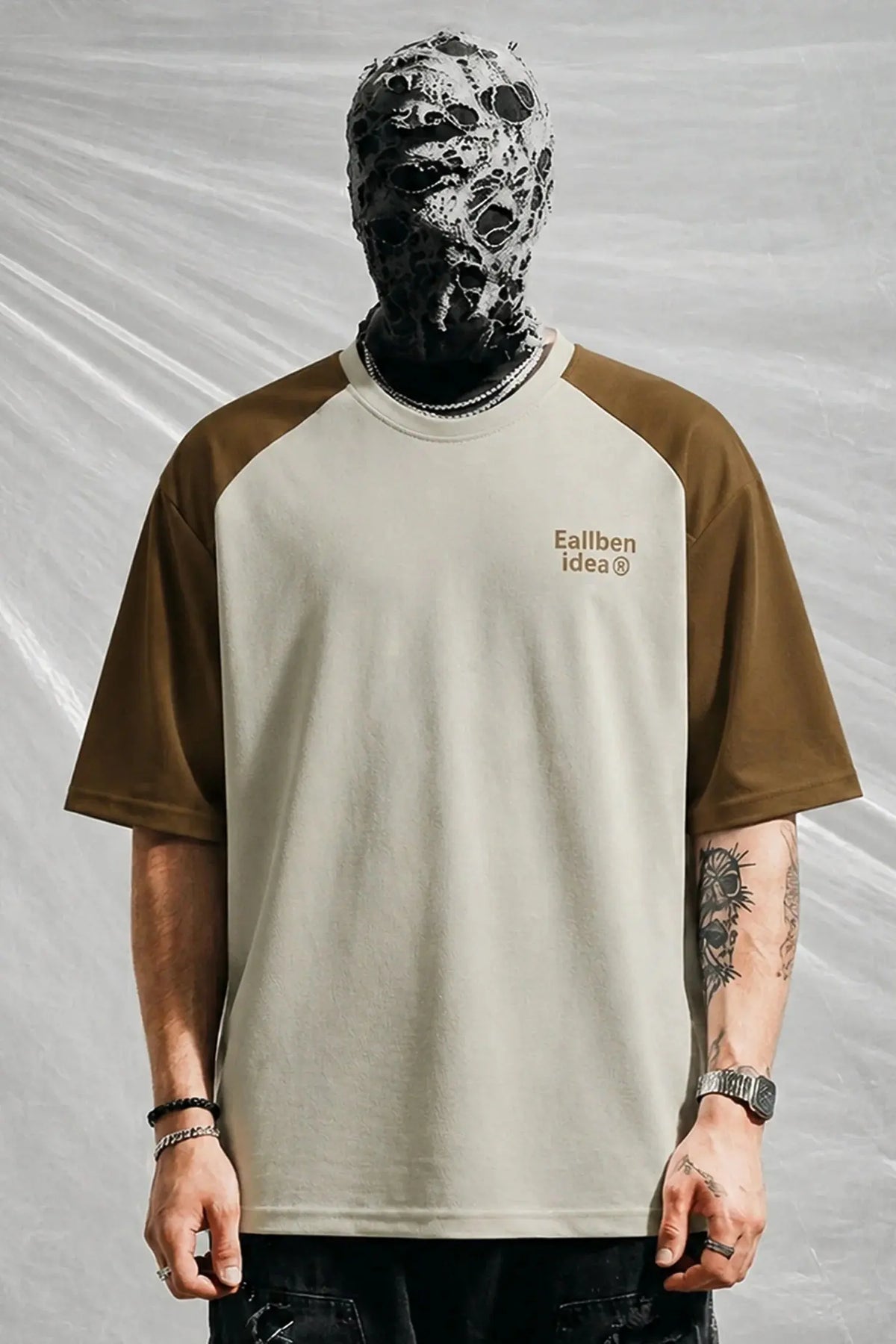 WEARO  Relaxed-Fit Raglan Oversize Tee WEARO