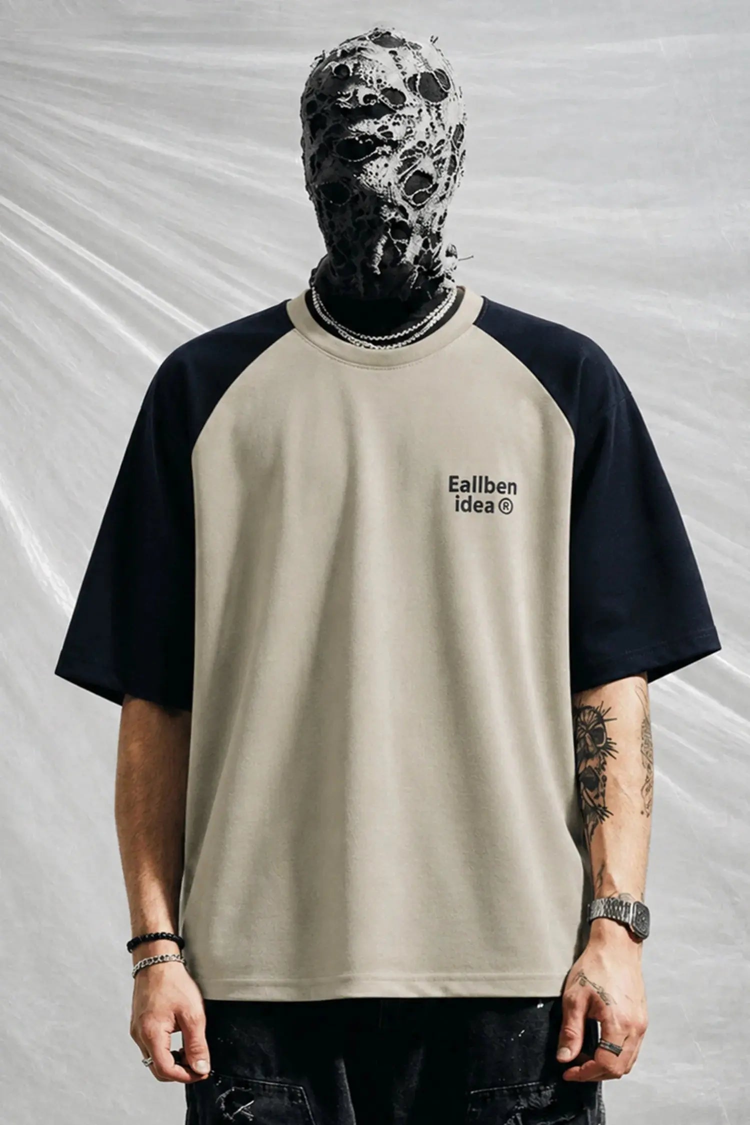 WEARO  Relaxed-Fit Raglan Oversize Tee WEARO