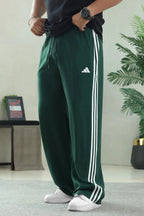 Iconic Three-Stripe Detailing Loose Bottom Trouser WEARO