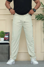Wearo Comfort-Core Imported Slim-Fit Trouser in Beige WEARO