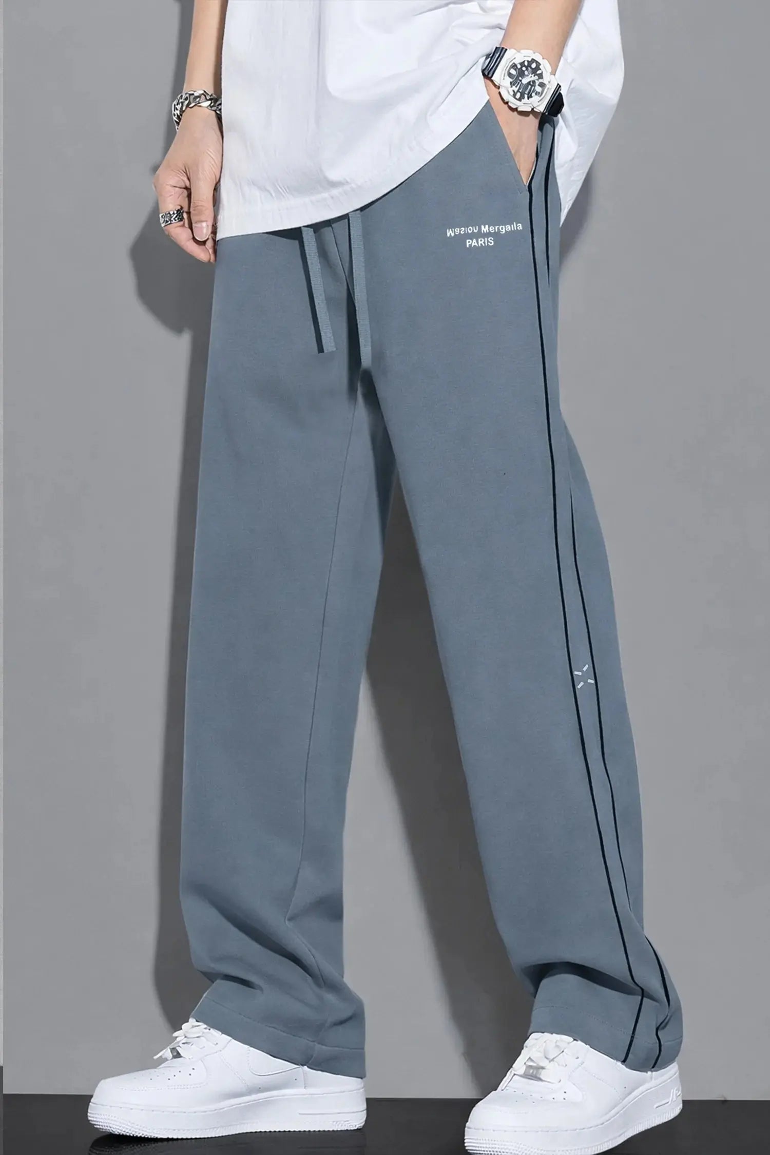 Piping Detailing Loose Bottom Trouser WEARO