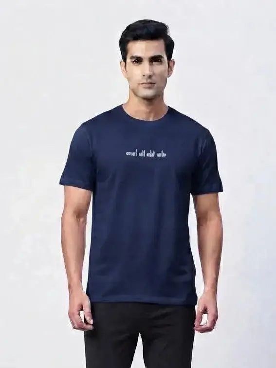 Men’s Black Premium Cotton T-Shirt WEARO